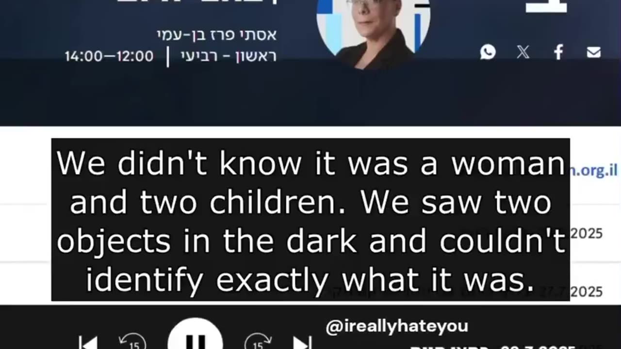 “ Testimonies of Israeli soldiers unable to continue committing warcrimes due to PTSD”