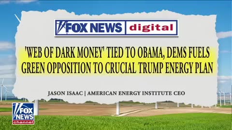 Democrats are allegedly stoking dissent on the "web of dark money."