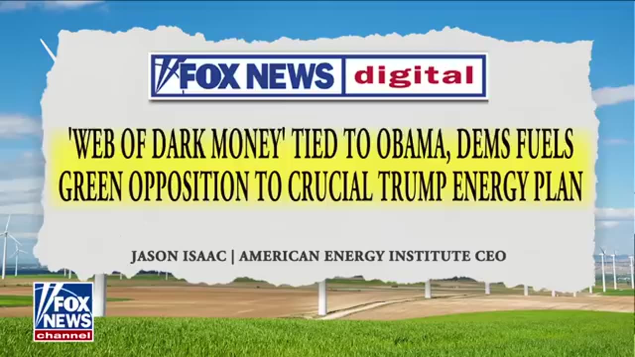 Democrats are allegedly stoking dissent on the "web of dark money."