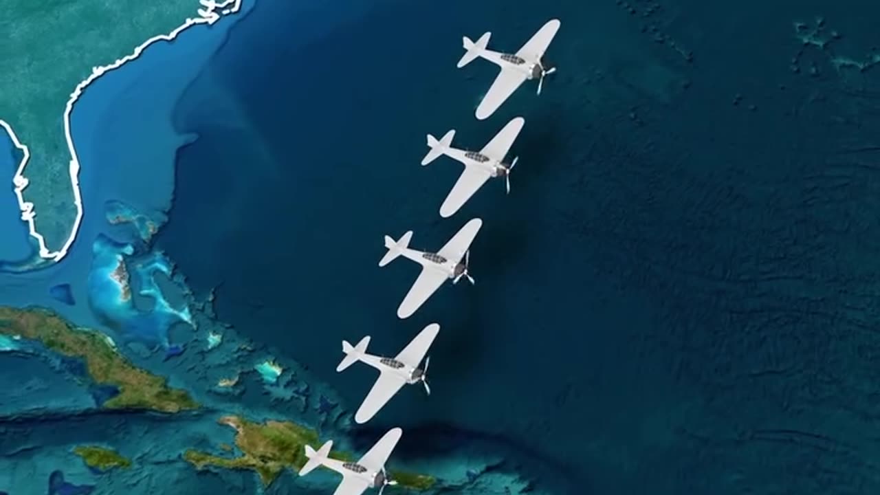 How 6 U.S. Planes Vanished in the Bermuda Triangle ✈️ 🌊