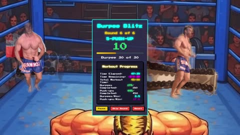 Everyday 450 push ups and 180 Burpees!