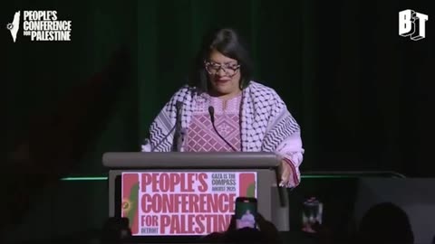 Rashida Tlaib Delivers Vulgar Remarks Against Israel Supporters