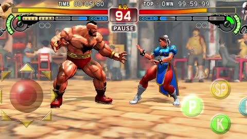 Zangief vs Chun-li part 1