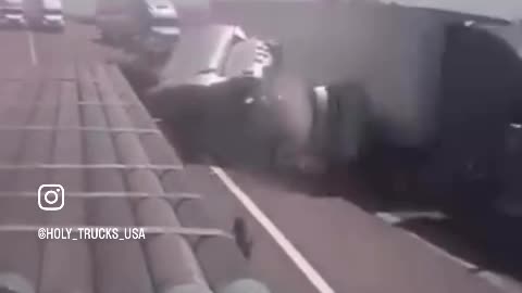Bad tractor trailer accident! Location not provided.