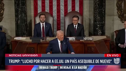 El presidente Donald Trump lucha por un país asequible de nuevo