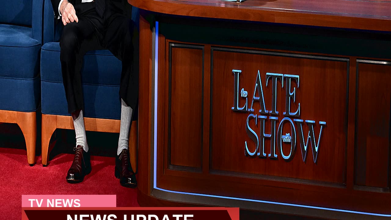 The Late Show with Stephen Colbert Ending Next Y