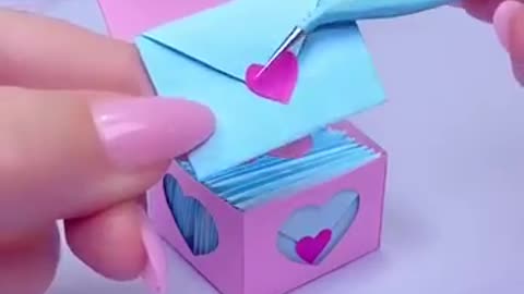 Incredible: DIY Paper craft ideas / Cute gift ideas #diy #craft #handmade #art #