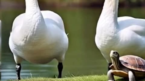 Swan and Turtle
