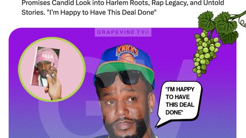 Cam’ron Secures Six Figure Memoir Deal with Simon & Schuster