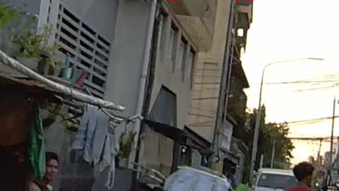 Street Scenes in Navotas City in the Philippines