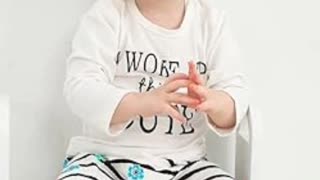 KuKitty 3Pcs Baby Girl Outfits Set Long Sleeve T-Shirt Tops Flowers Pants with Headband