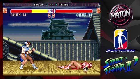 Street Fighter II: Champion Edition • VS en linea • "ElMaton" VS "777Kira" (2025/08/05)#casualplay