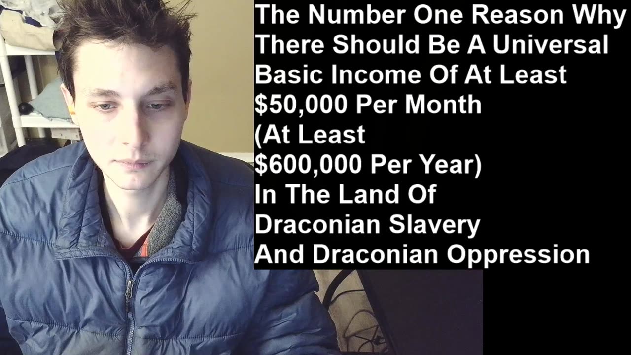 The Number One Reason Why There Should Be A Universal Basic Income (UBI) Of $50,000 Per Month