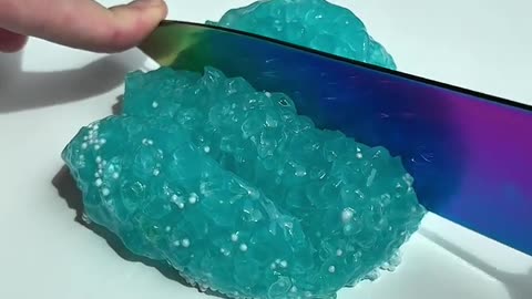 Slime Cutting Asmr Compilation l Satisfying Slime Video