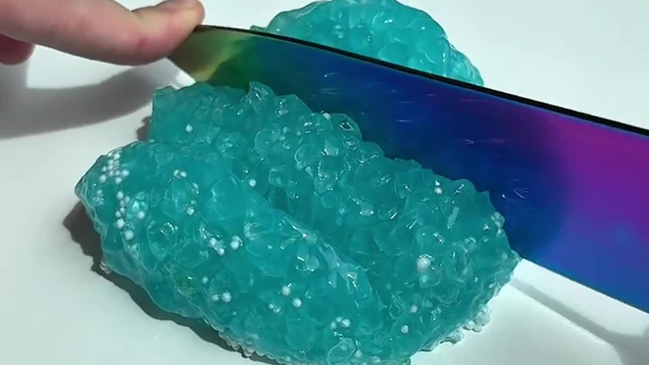 Slime Cutting Asmr Compilation l Satisfying Slime Video