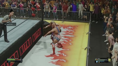 WWE 100 Billy Graham VS Kurt Angle