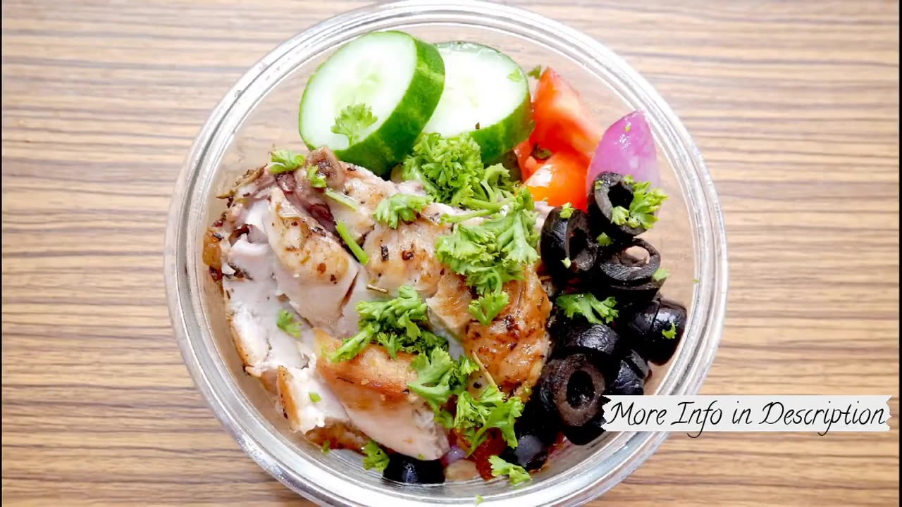 Keto chicken and cucumber salad