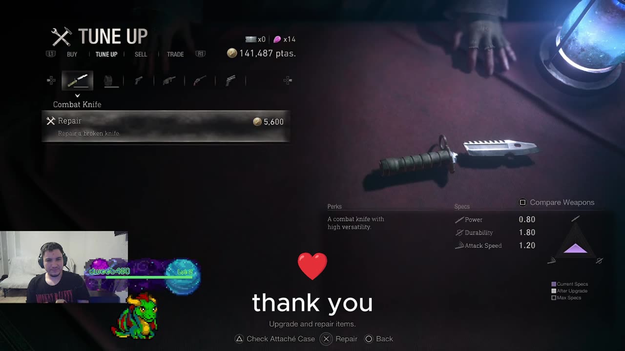 resident evil big ass fish