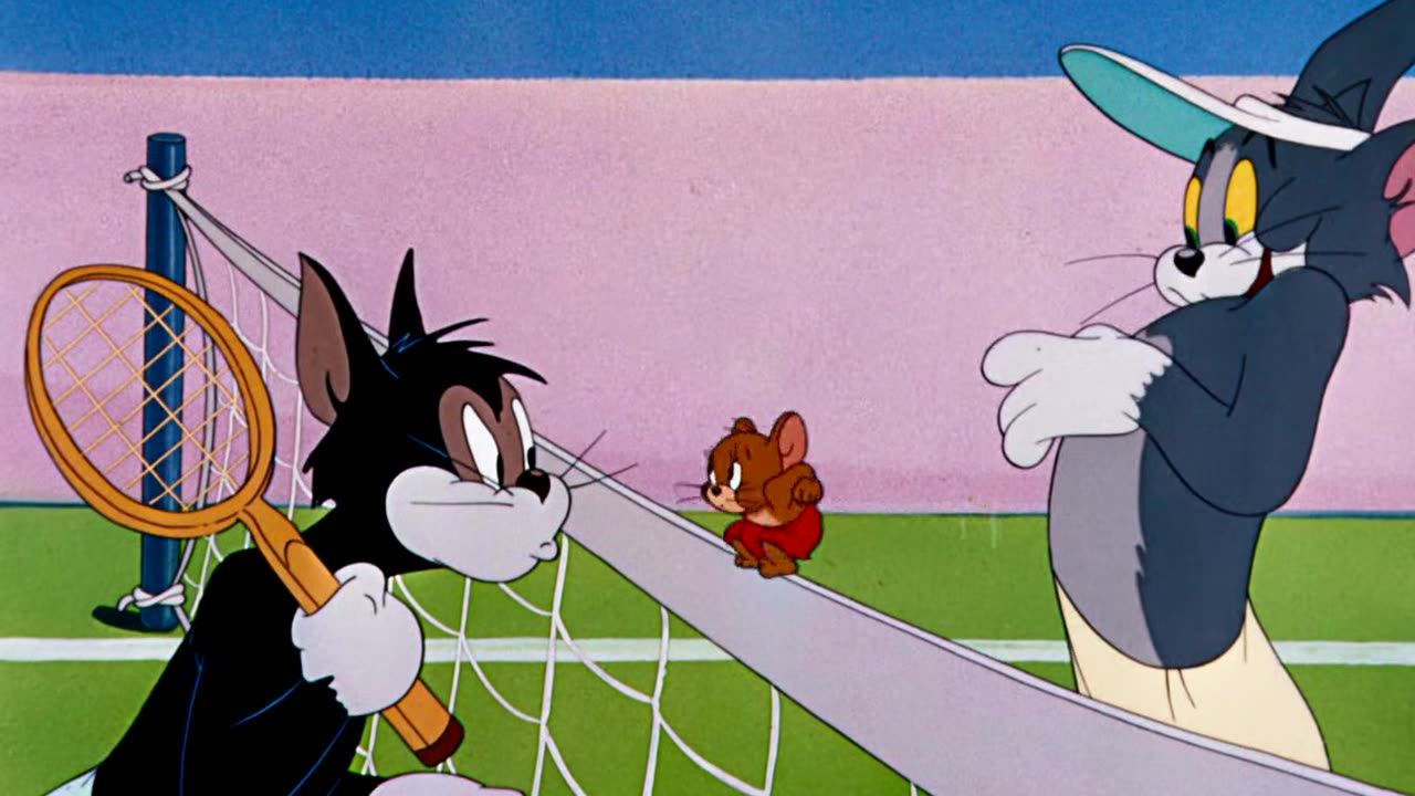 Tom and Jerry S1940E46 - Tennis Chumps (1080p AMZN WEB-DL x265 Ghost)