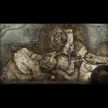 Elden Ring PC | Golden Seed location from Ninth Mt. Gelmir Campsite site of grace #shorts #eldenring