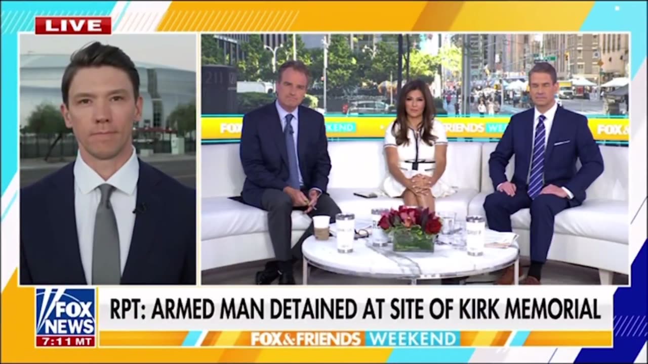 Armed Man Posing As Police, Arrested At Arizona Site of Charlie Kirk Memorial ServicE