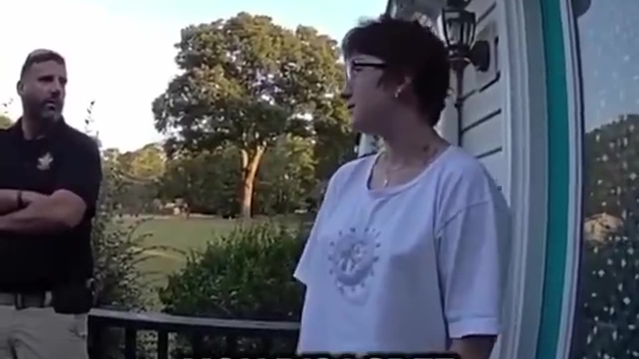 Liberal terrorlst, Megan Buchegar has been arrested for VANDALIZING a Charlie Kirk