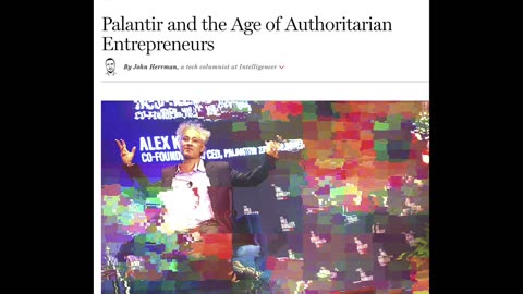 THE KILL CHAIN! TRUMP SOLD OUT AMERICA AND MADE A DEAL WITH THE DEVIL TO BRING IN AI SURVEILLANCE