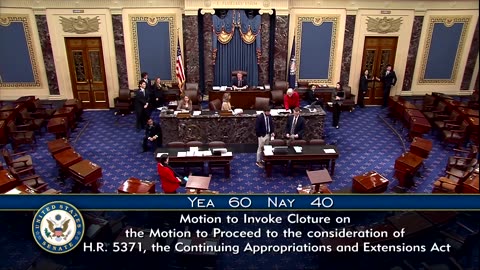 US Senate advances bill to end federal shutdown