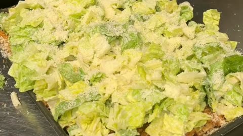 "Easy Sheet Pan Chicken Caesar Salad | One-Pan Weeknight Dinner!"