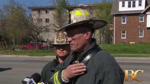 4 dead, 4 in critical condition after five-alarm Milwaukee apartment fire
