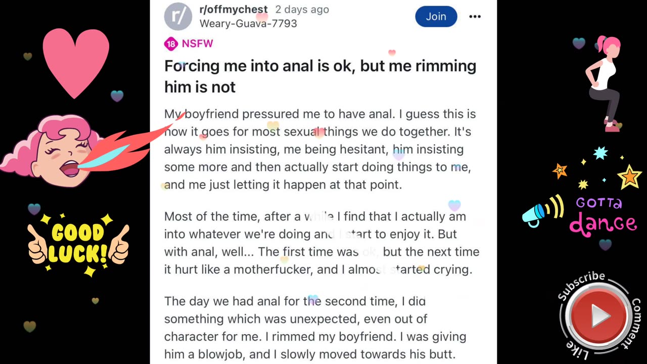 The joys of being in a relationship