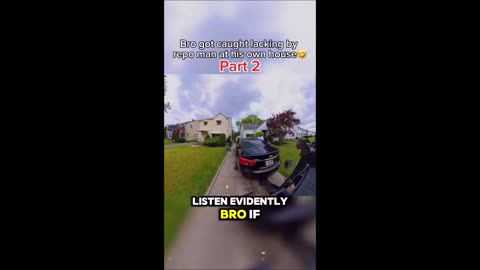 Big Surprise Black Brotha Doesn't Pay His Car Lease and Gets Car Repossessed