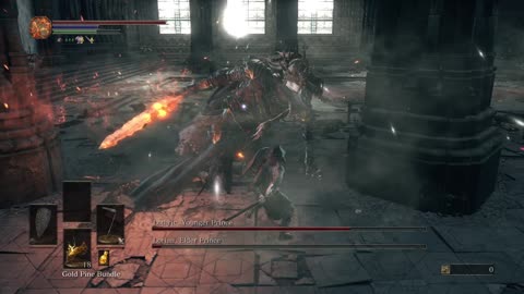 Hitless SL1 Twin Princes/No dragonslayer axe (Dark Souls 3)