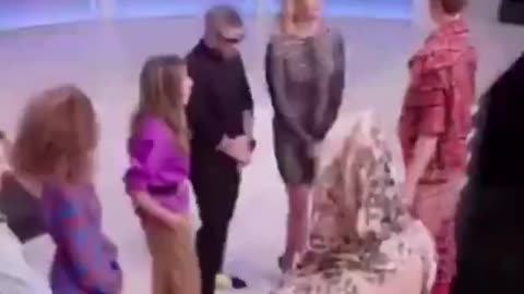 In April 2019, Project Runway ran an episode featuring a masked model named Kovid