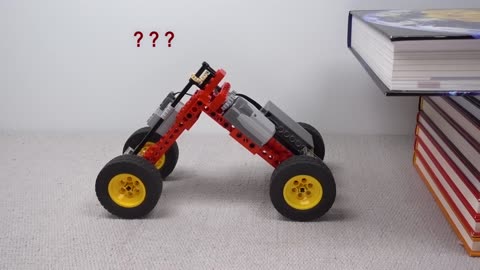 Making Lego Car CLIMB Obstacles