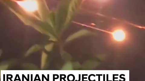 Iran Attacks Israel Iranian Projectiles Rain Down On Targets In Tel Aviv