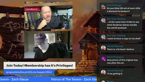 Tavern Chat Live! Monday, May 5th @ Noon ET