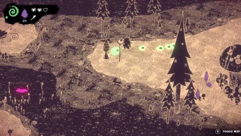 Blind play of Hauntii