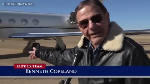 Kenneth copeland; Look at my private jet YOU BOUGHT it for me can you SEE it