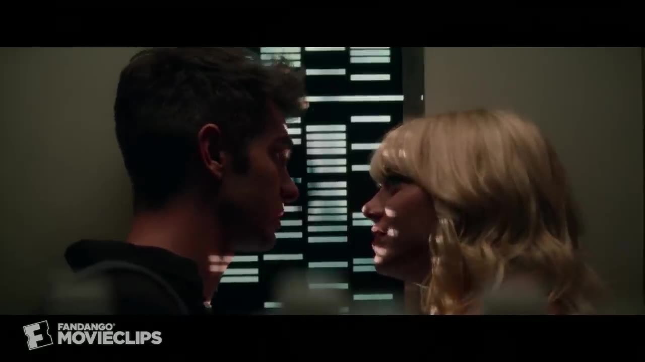 The Amazing Spider-Man 2 (2014) - Kissing in the Closet Scene (1/10)