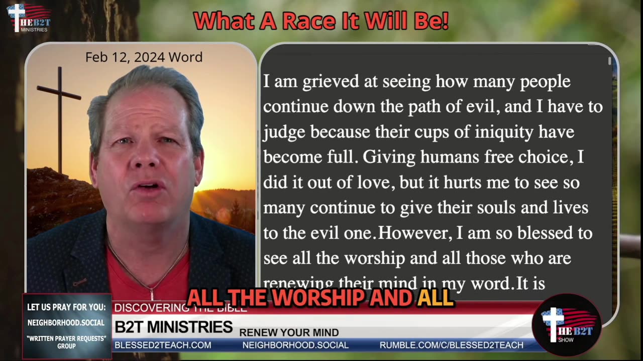 Situation Update: Interview with Derek Johnson on B2T Show. Biblical Reliability