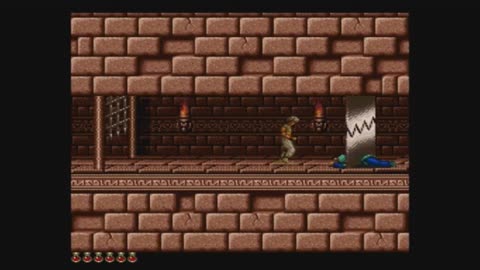 Prince Of Persia (SNES) Walkthrough - Level 4