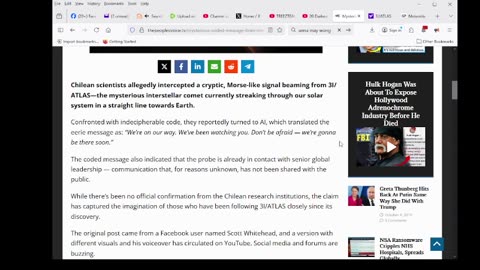 Mysterious Coded ‘Message’ From Interstellar Object 3I/ATLAS Stuns Chilean Scientists