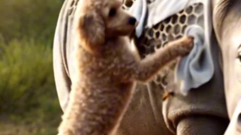 Dog Rescues Donkey in 60 Seconds! 🐶