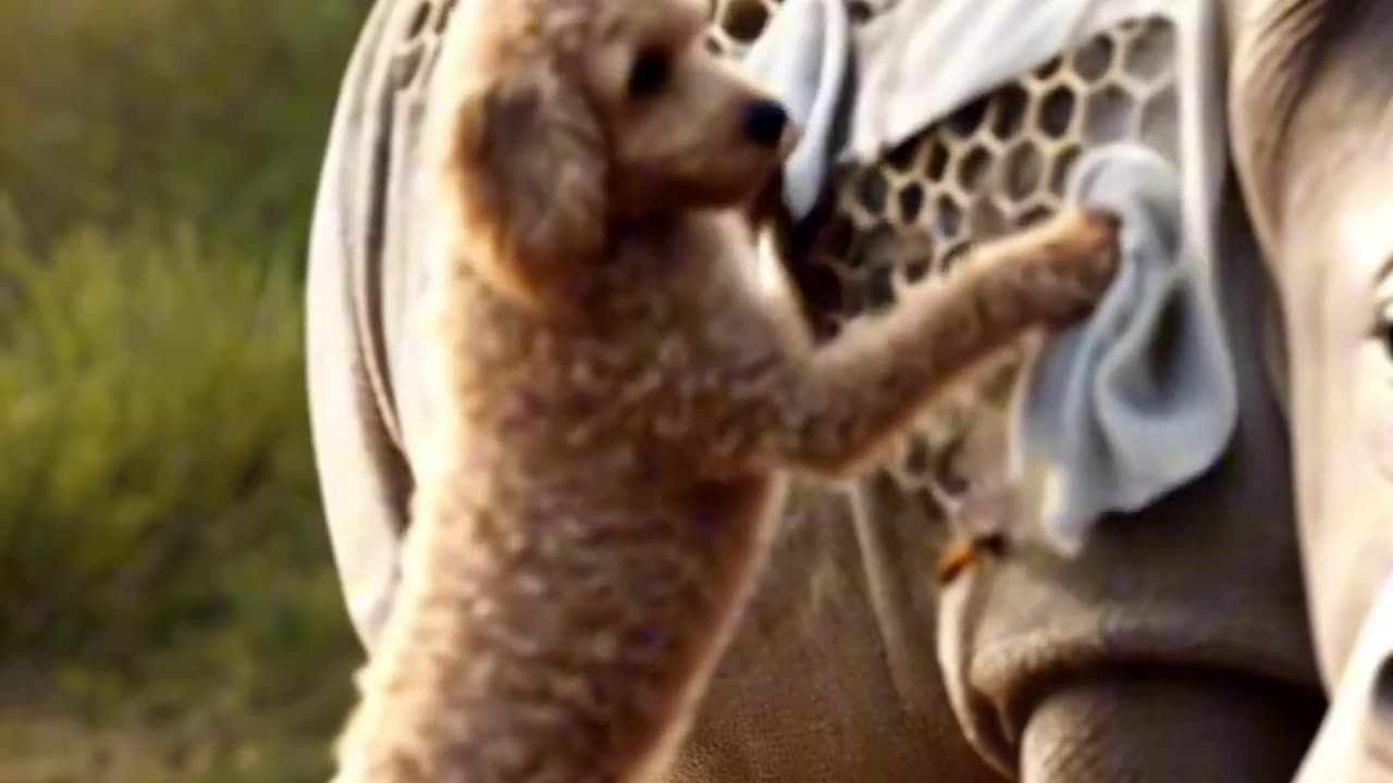 Dog Rescues Donkey in 60 Seconds! 🐶