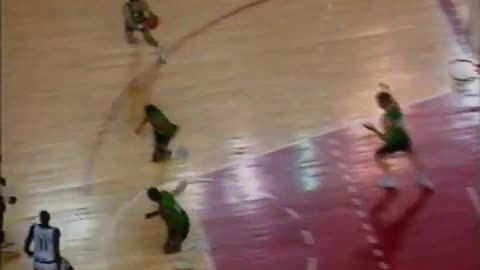 "Real Madrid vs Montigala Joventut" 1°Game Semifinal COPA KORAC'91 (27 de Febrero, 1991) en español