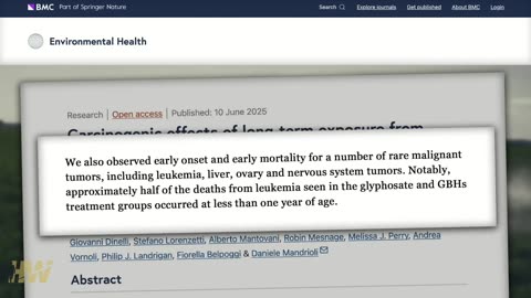 💥 Alarming New Study Reveals Glyphosate is Linked to Cancer (Duh) No Shit Sherlock