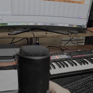 Music recording behind the scenes