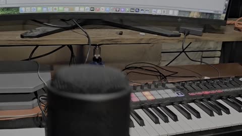 Music recording behind the scenes