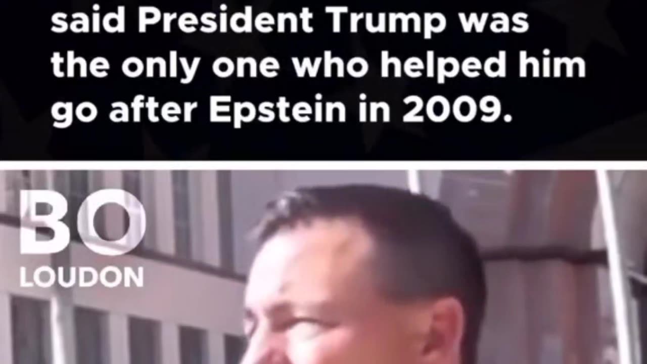 Trump was the only one who wanted to do something about Epstein